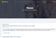 cstserver:高配置/大带宽香港/洛杉矶/圣何塞机房VPS仅需$2.49/月、裸金属服务器$15/月、独服$40/月、站群$475/月-47to主机测评网 - 专注云服务器,国外服务器,虚拟主机,CDN加速,美国VPS主机测评