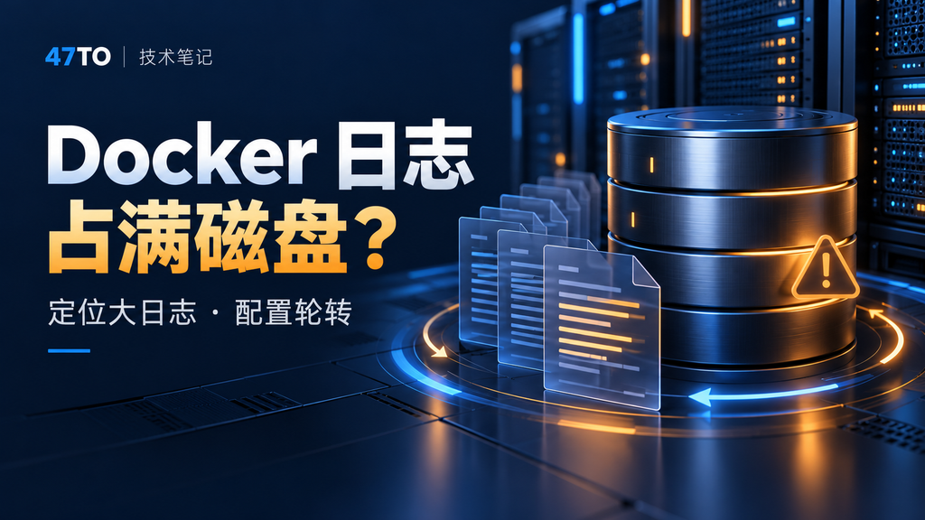 Docker日志占满磁盘排查与Docker Compose日志轮转配置教程