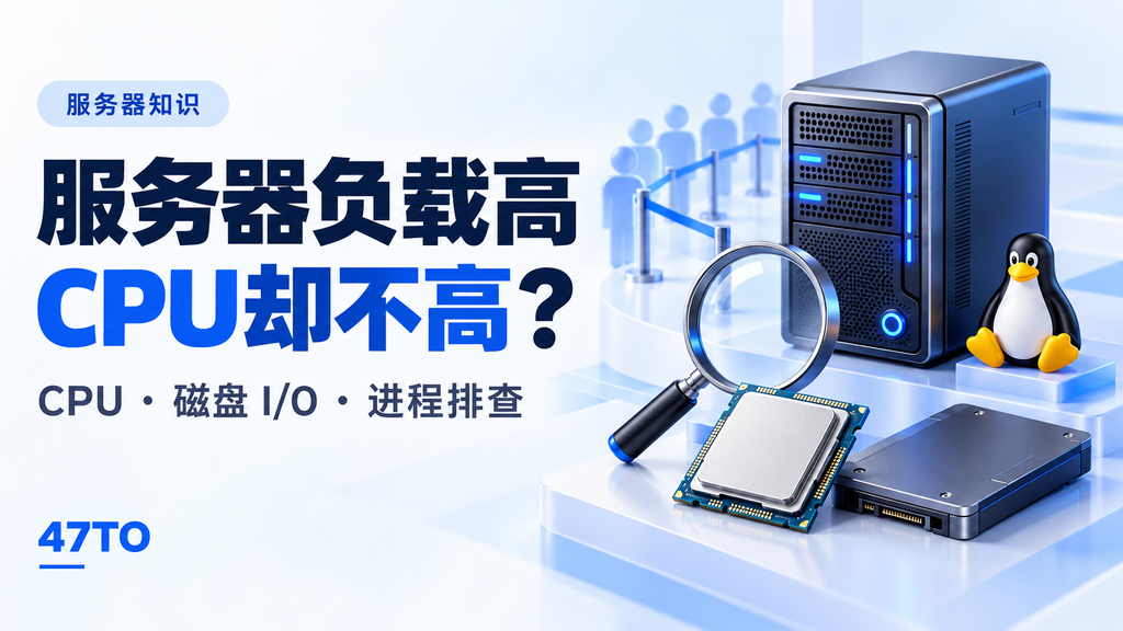 Linux服务器负载高但CPU使用率低的排查方法