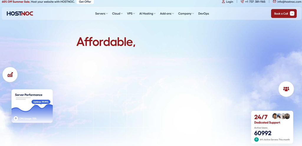 HostNoc 独立服务器优惠:首月14.36美元起,1Gbps端口-47to主机测评网 - 专注云服务器,国外服务器,虚拟主机,CDN加速,美国VPS主机测评
