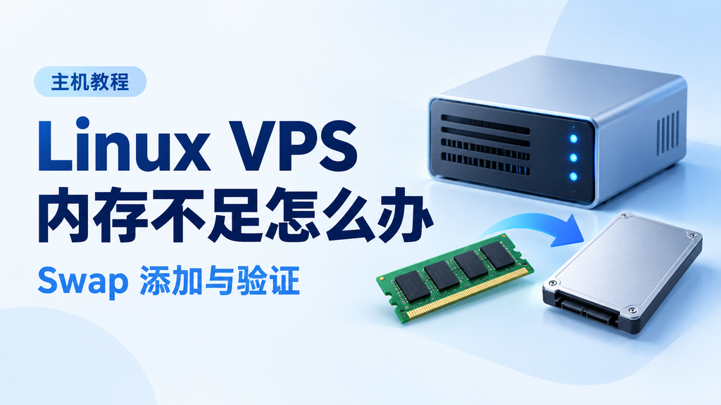 Linux VPS内存不足时添加Swap交换空间与验证教程