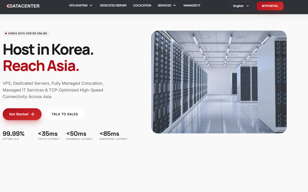 KDataCenter韩国VPS新品:1核1G 10美元/月,SK原生IP+1Gbps-47to主机测评网 - 专注云服务器,国外服务器,虚拟主机,CDN加速,美国VPS主机测评