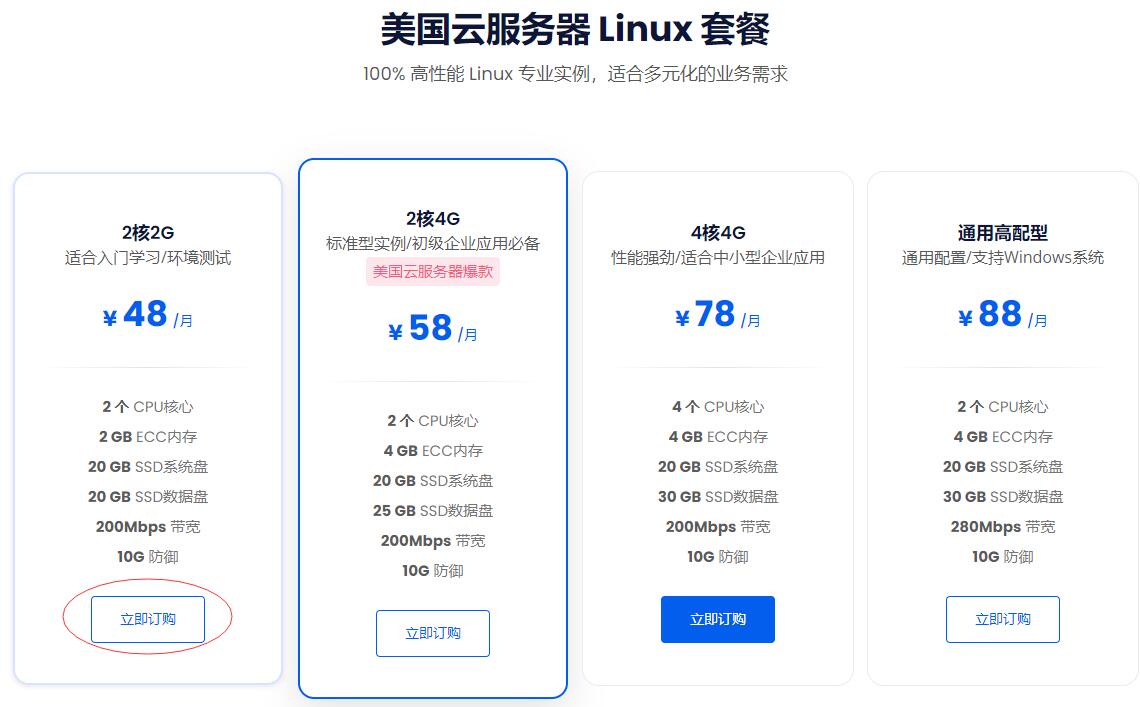 31IDC美国VPS购买 - 套餐选择