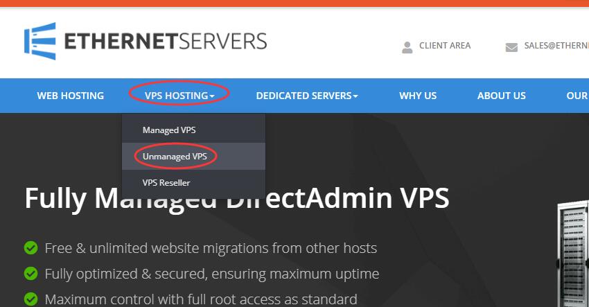 EthernetServers美国VPS购买入口