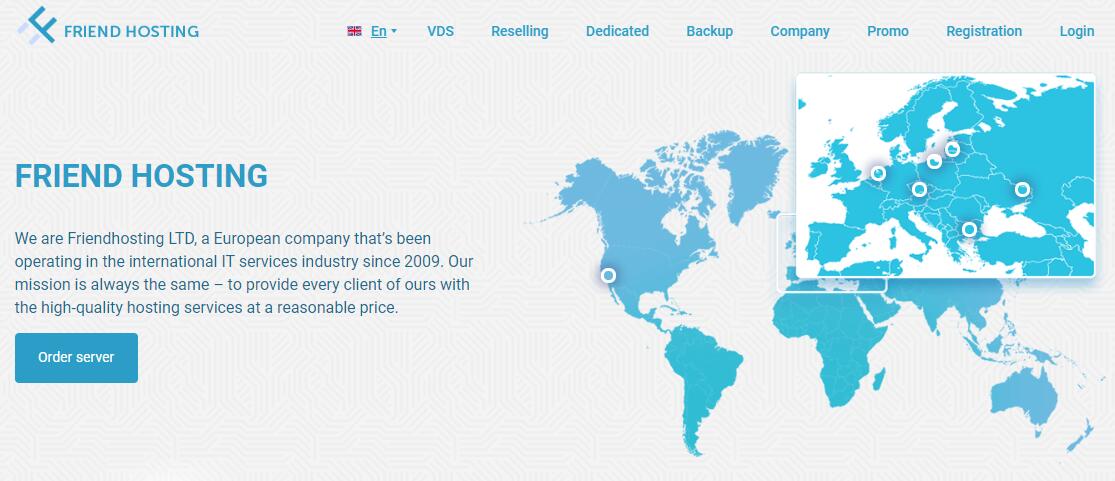 保加利亚主机商 Friendhosting 欧洲/美国VPS 5折促销优惠码