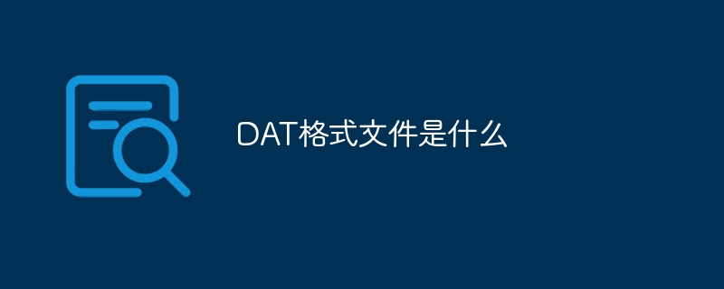DAT格式文件是什么-47to主机测评网 - 专注云服务器,国外服务器,虚拟主机,CDN加速,美国VPS主机测评