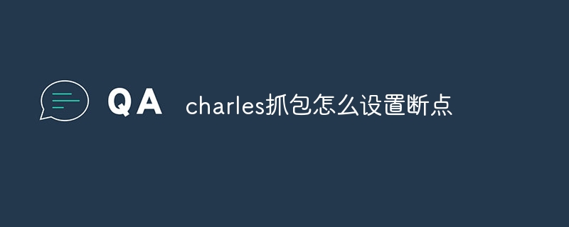 charles抓包怎么设置断点