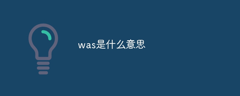 was是什么意思